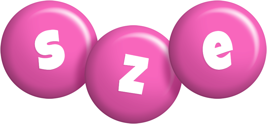 Sze candy-pink logo