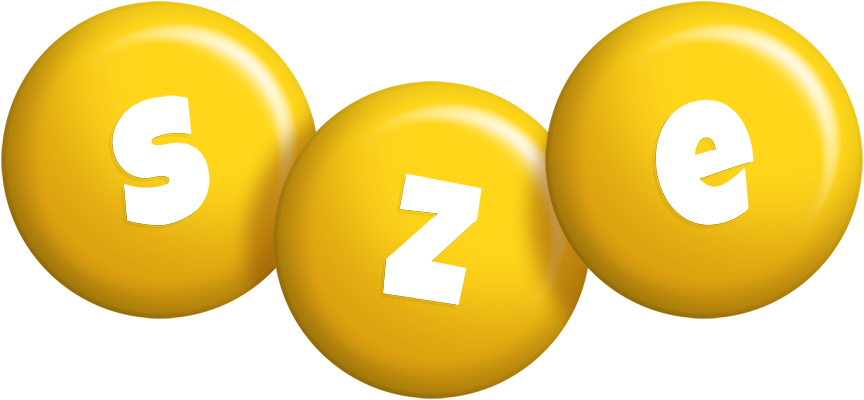 Sze candy-yellow logo