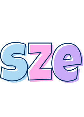 Sze pastel logo