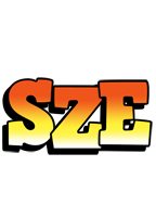 Sze sunset logo