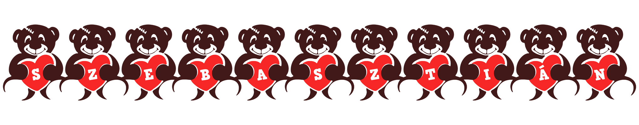 Szebasztián bear logo