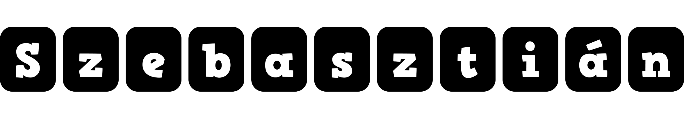Szebasztián box logo