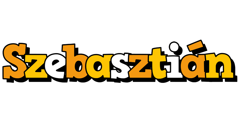 Szebasztián cartoon logo