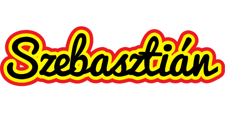 Szebasztián flaming logo