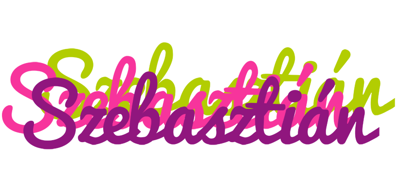 Szebasztián flowers logo