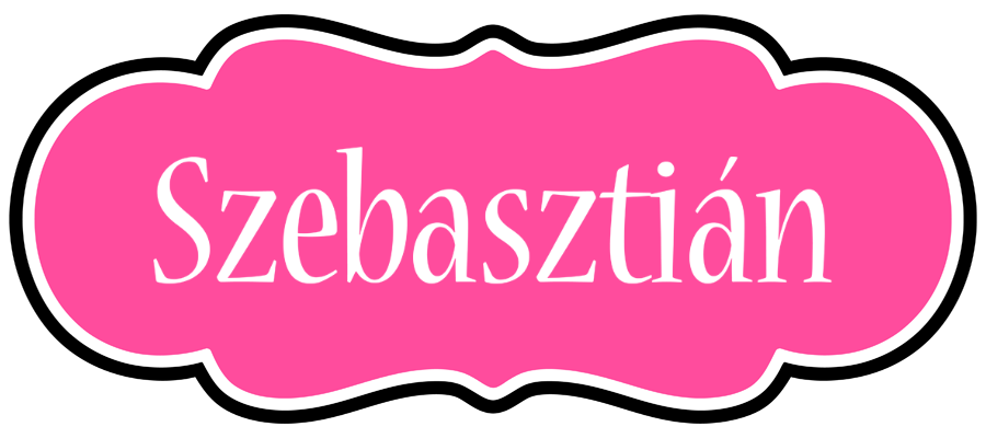 Szebasztián invitation logo
