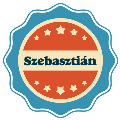 Szebasztián labels logo