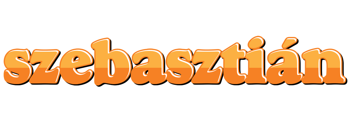 Szebasztián orange logo