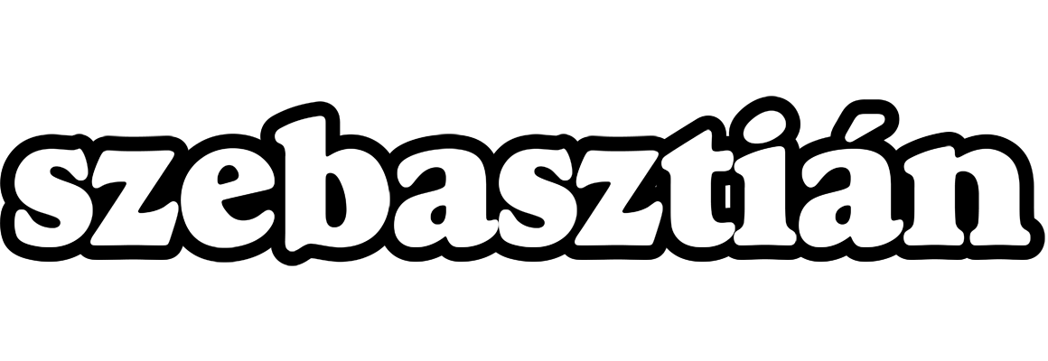 Szebasztián panda logo