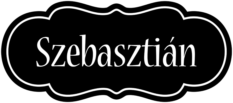 Szebasztián welcome logo