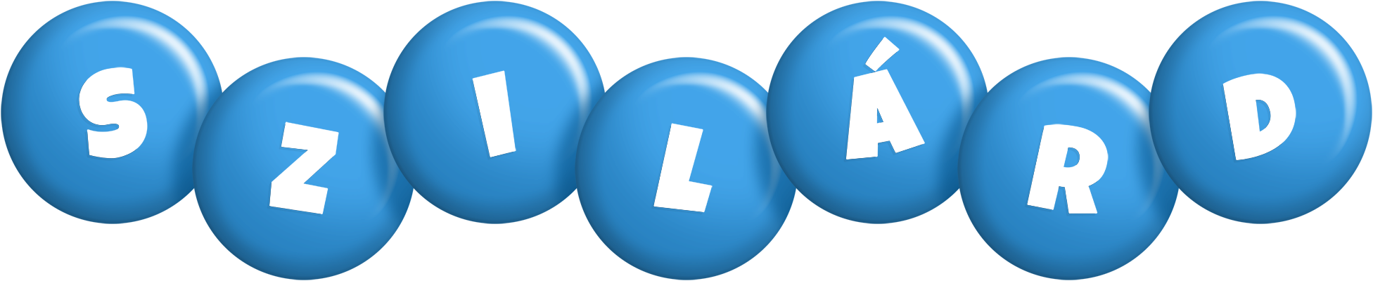 Szilárd candy-blue logo