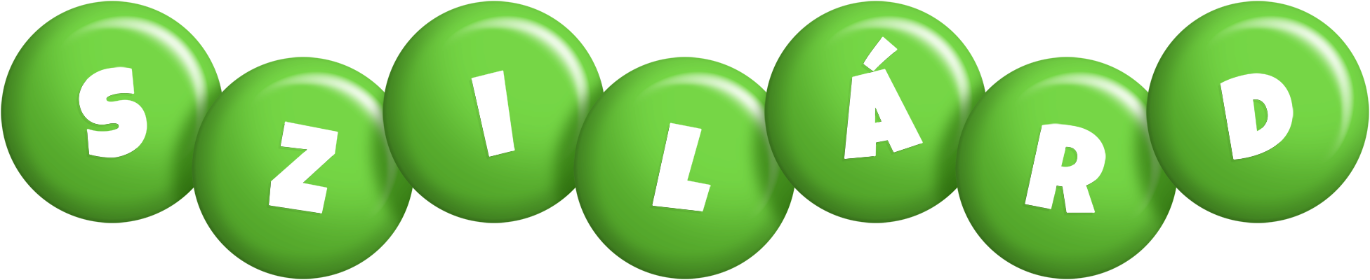 Szilárd candy-green logo