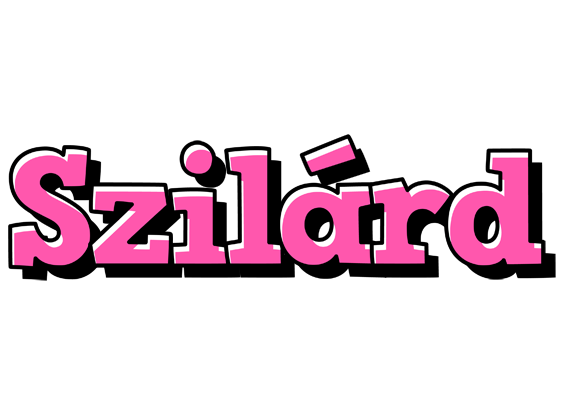 Szilárd girlish logo