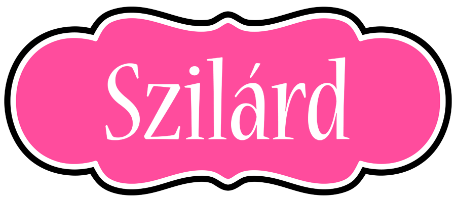 Szilárd invitation logo