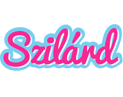 Szilárd popstar logo