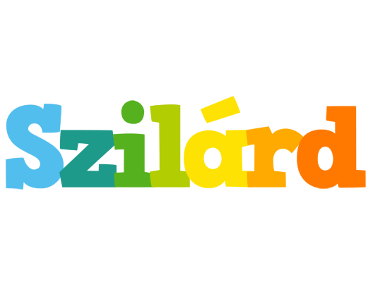 Szilárd rainbows logo