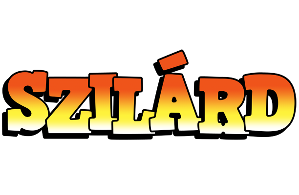 Szilárd sunset logo