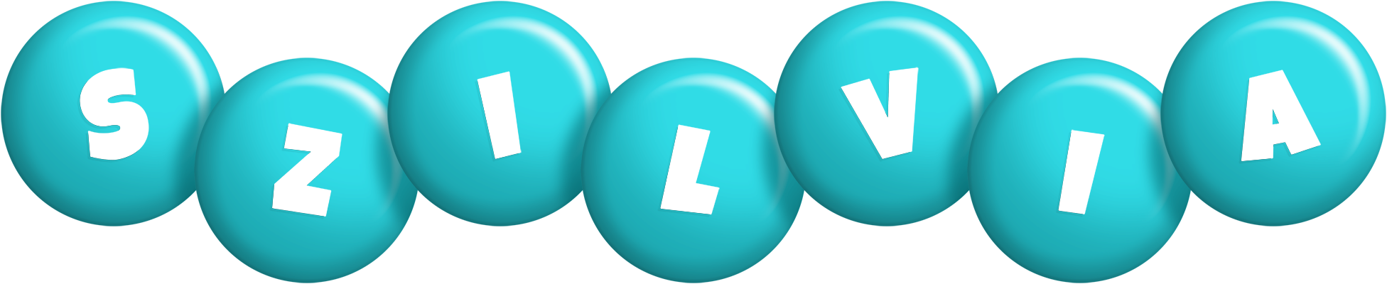 Szilvia candy-azur logo
