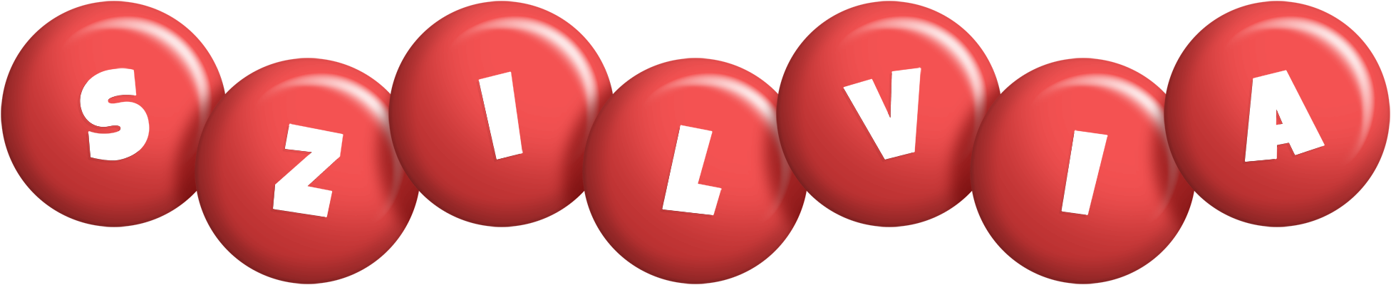 Szilvia candy-red logo