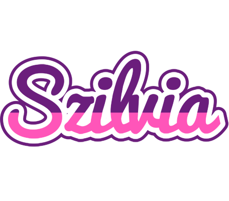 Szilvia cheerful logo