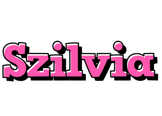 Szilvia girlish logo