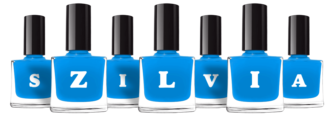 Szilvia glossy logo