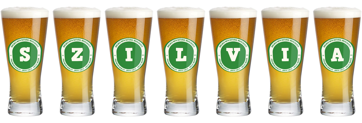 Szilvia lager logo