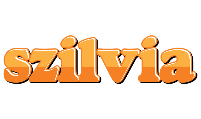 Szilvia orange logo