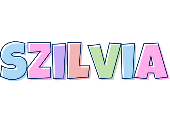 Szilvia pastel logo
