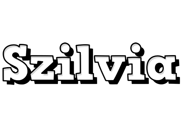 Szilvia snowing logo