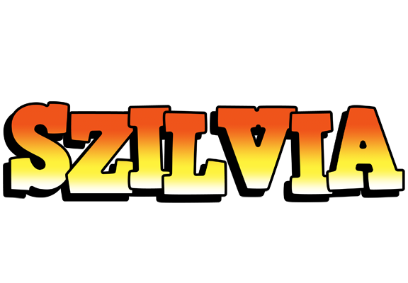 Szilvia sunset logo