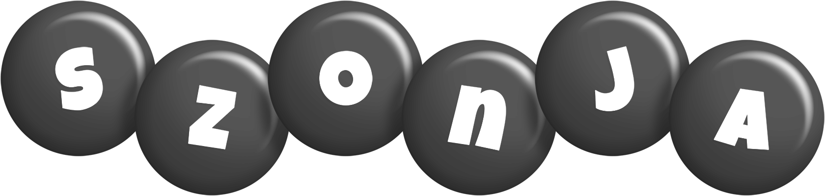 Szonja candy-black logo