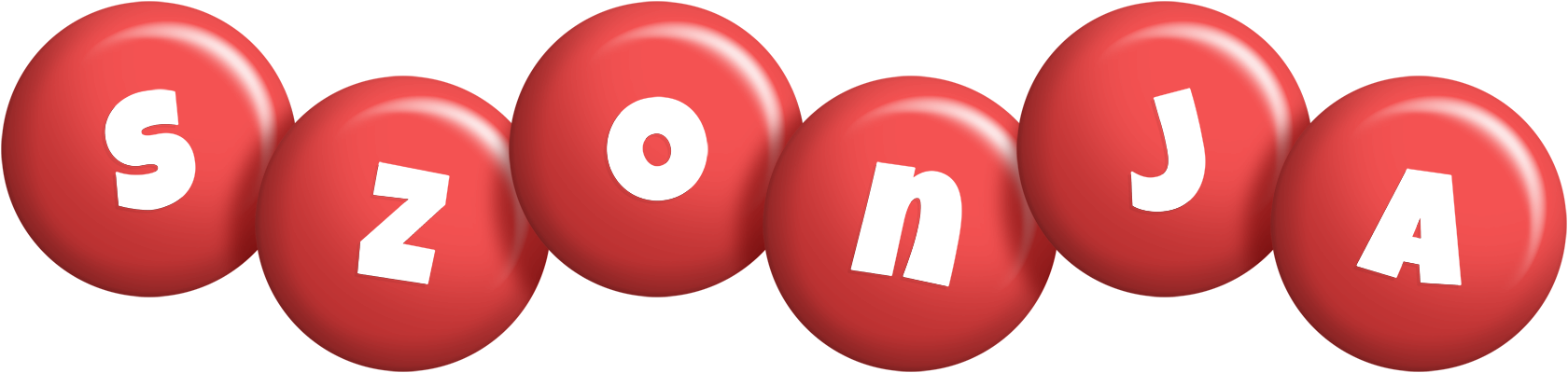 Szonja candy-red logo