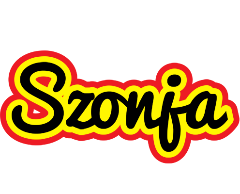 Szonja flaming logo