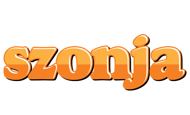 Szonja orange logo
