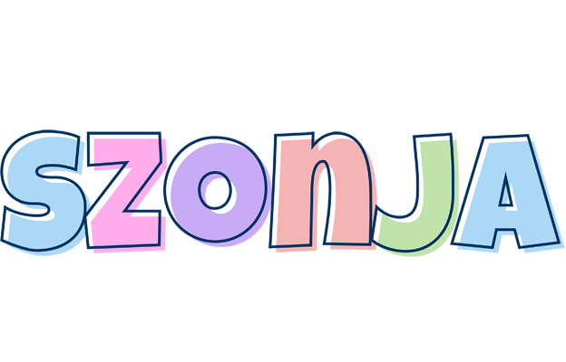 Szonja pastel logo