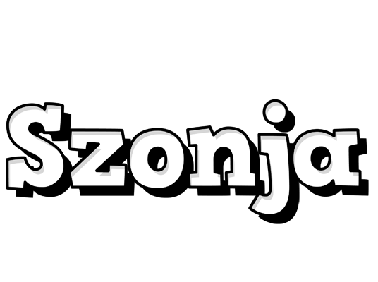 Szonja snowing logo