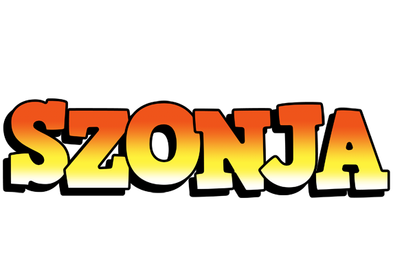 Szonja sunset logo