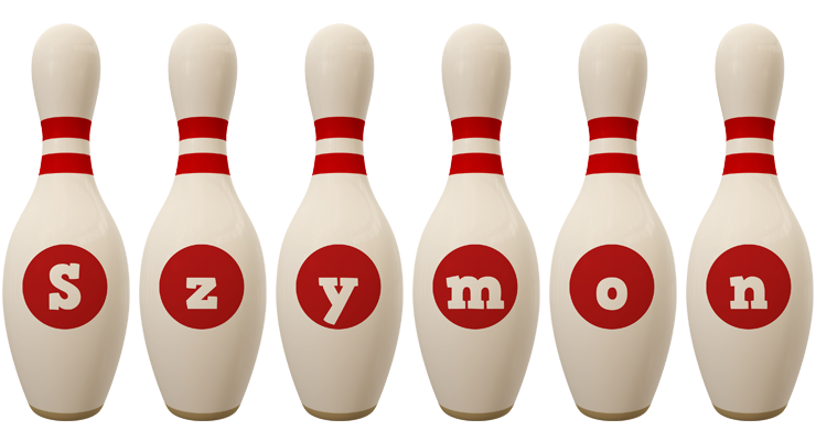 Szymon bowling-pin logo