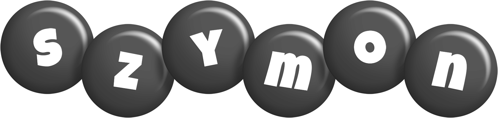 Szymon candy-black logo