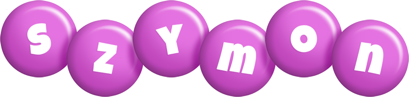 Szymon candy-purple logo