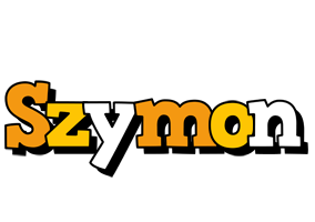 Szymon cartoon logo