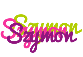 Szymon flowers logo