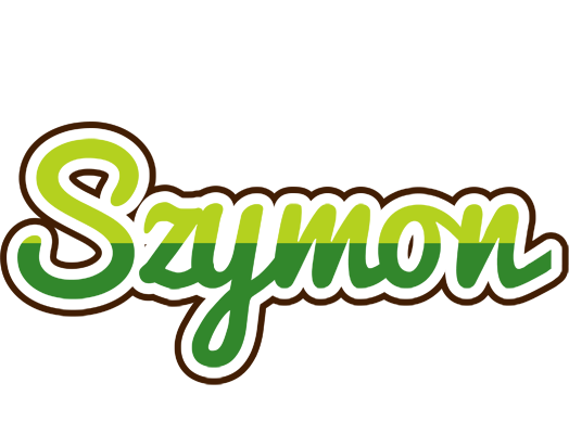 Szymon golfing logo