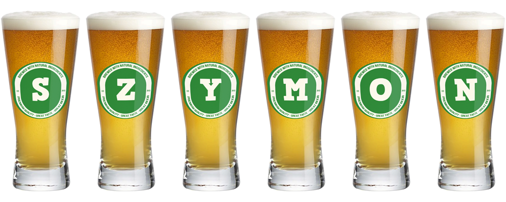 Szymon lager logo