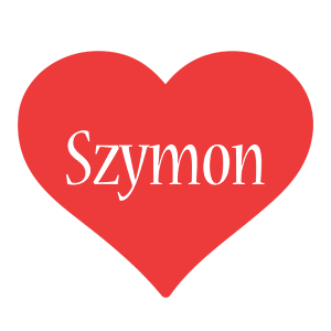 Szymon love logo