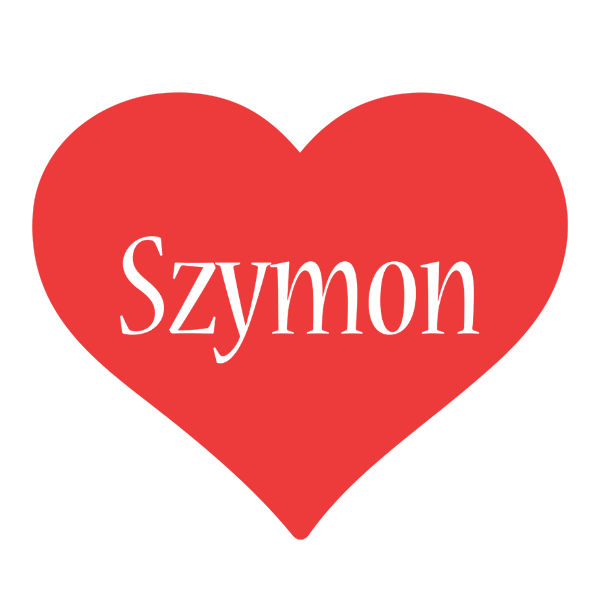 Szymon love logo