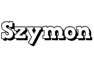 Szymon snowing logo