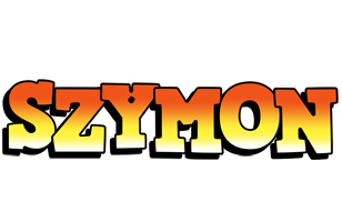 Szymon sunset logo