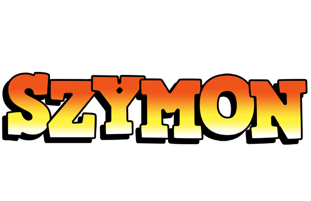 Szymon sunset logo